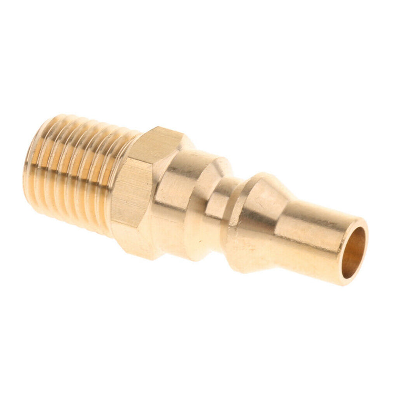 Heavy Duty 1/4'' Propane Gas Quick Connector Adapter Fitting, Multipurpose
