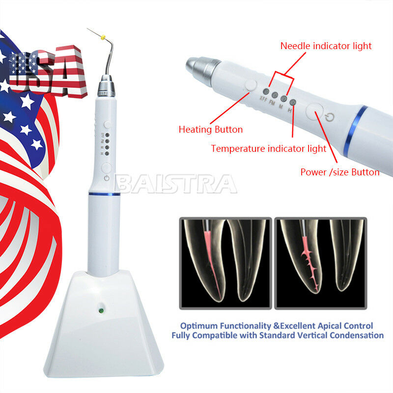 Dental Cordless Obturation Syatem Endo Heated Pen J1SS /Gutta Percha Points