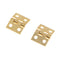 48Pcs Jewelry Window Cabinet Hinge Mini Small Chest Hinges With Screws