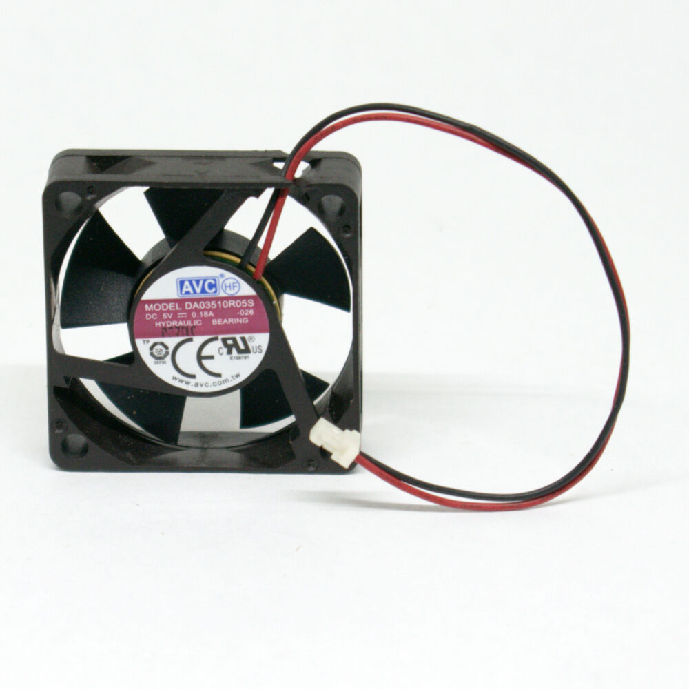 1pc AVC DA03510R05S 35x35x10mm 3510 5V 0.18A 2pin 5 Blades DC Brushless Fan