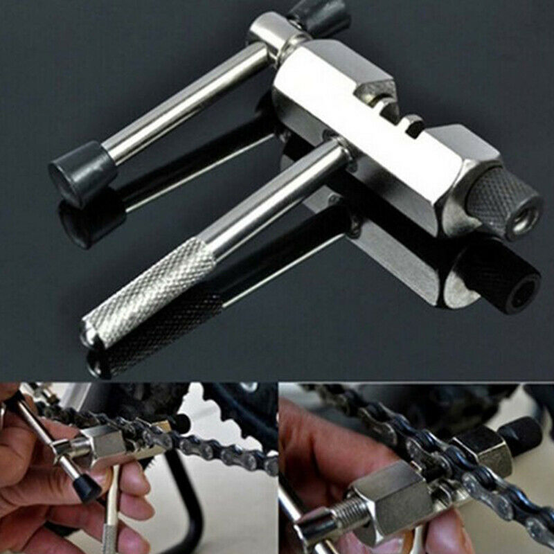 Bicycle Tools Bike Steel Chain Breaker Splitter Cutter Repair Tool Silv.l8