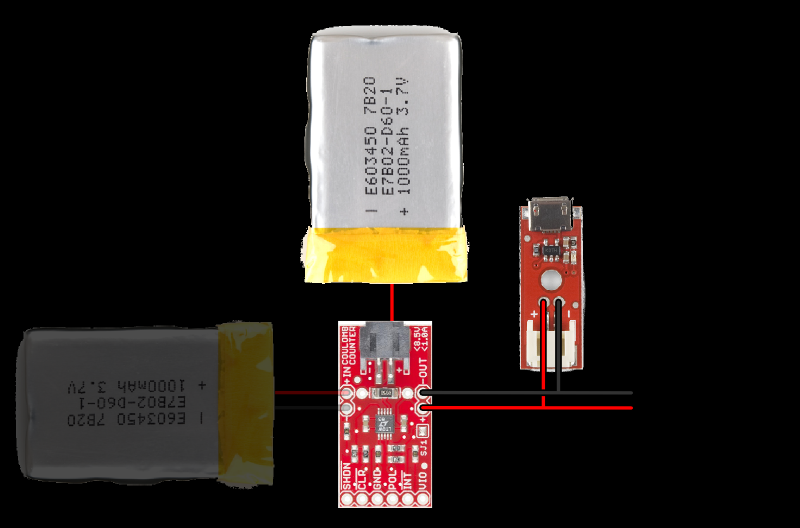 Lipo Fuel Gauge Battery Meter Breakout Board Ltc4150 Coulomb Counter for Arduino