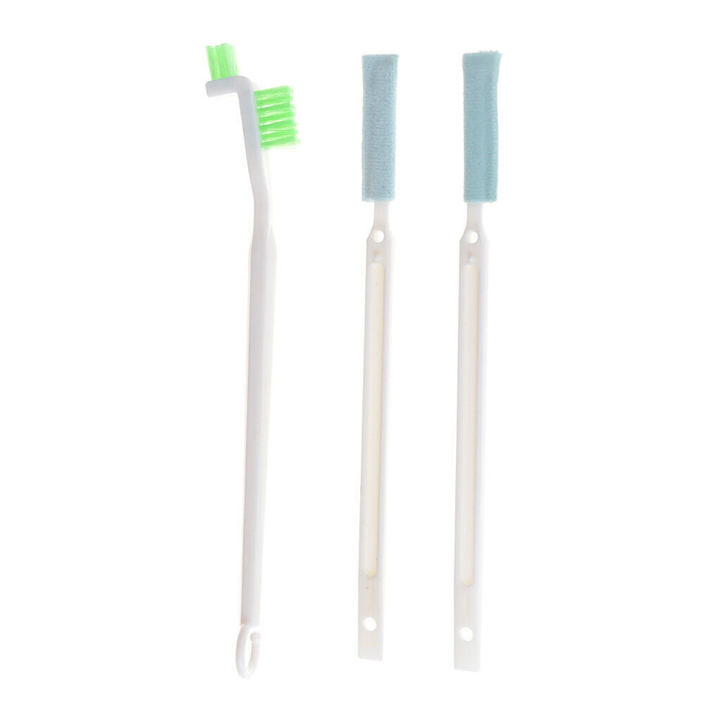 3pcs/set bottle decontamination wash cup brush set sink slot clean small .l8