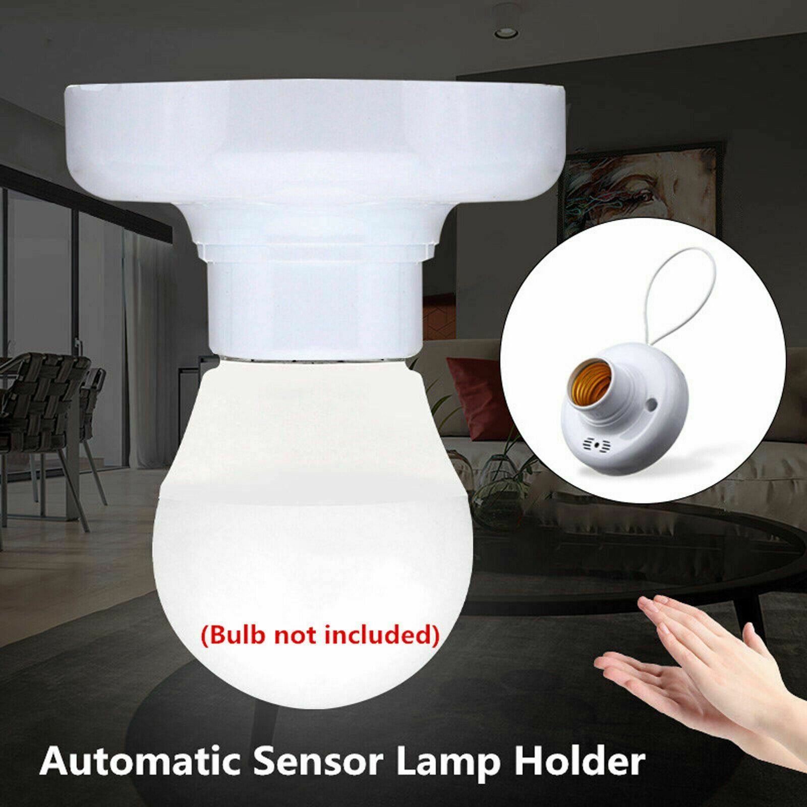 E27 Sound Voice Motion Control Delay Sensor Switch Light Lamp Bulb Socket Holder