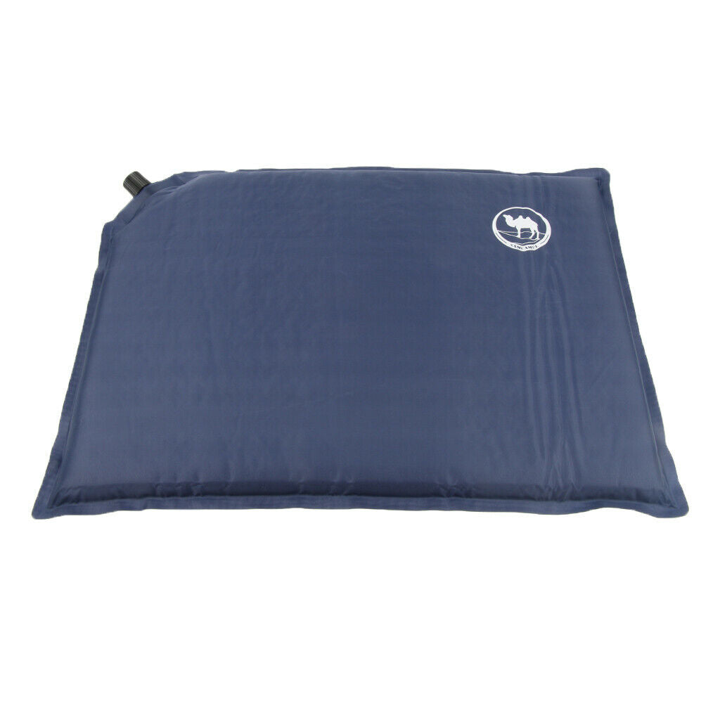 2x   Self - Inflating   Seat   Cushion   Portable   Camping   Picnic   Garden