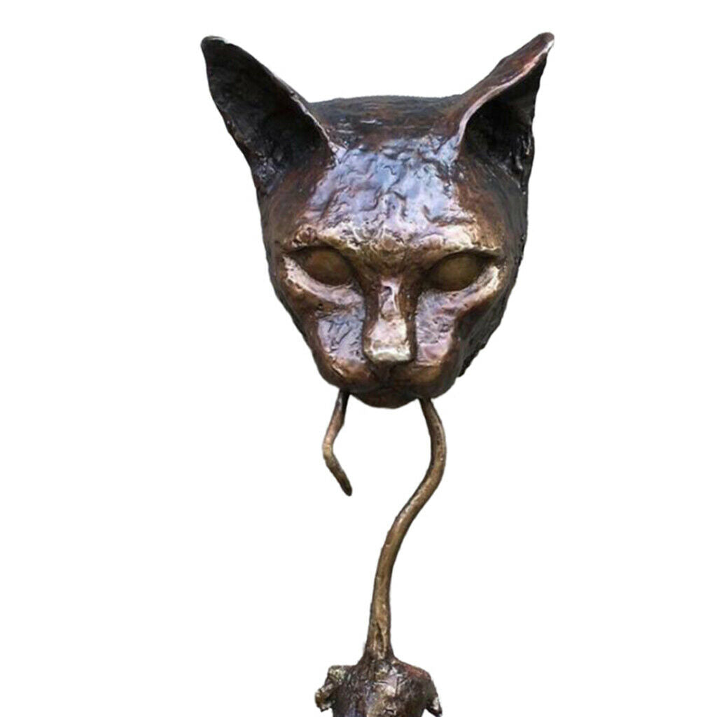 Cat Wall Hanging Statue Entry Door Home Sculpture Outdoor Front Door Decorative
