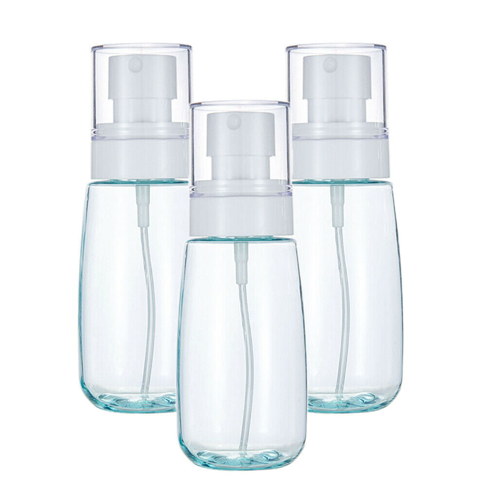 6Pcs 80ml Empty Makeup Pump Sprayer Dispenser Portable for Skincare Toiletry