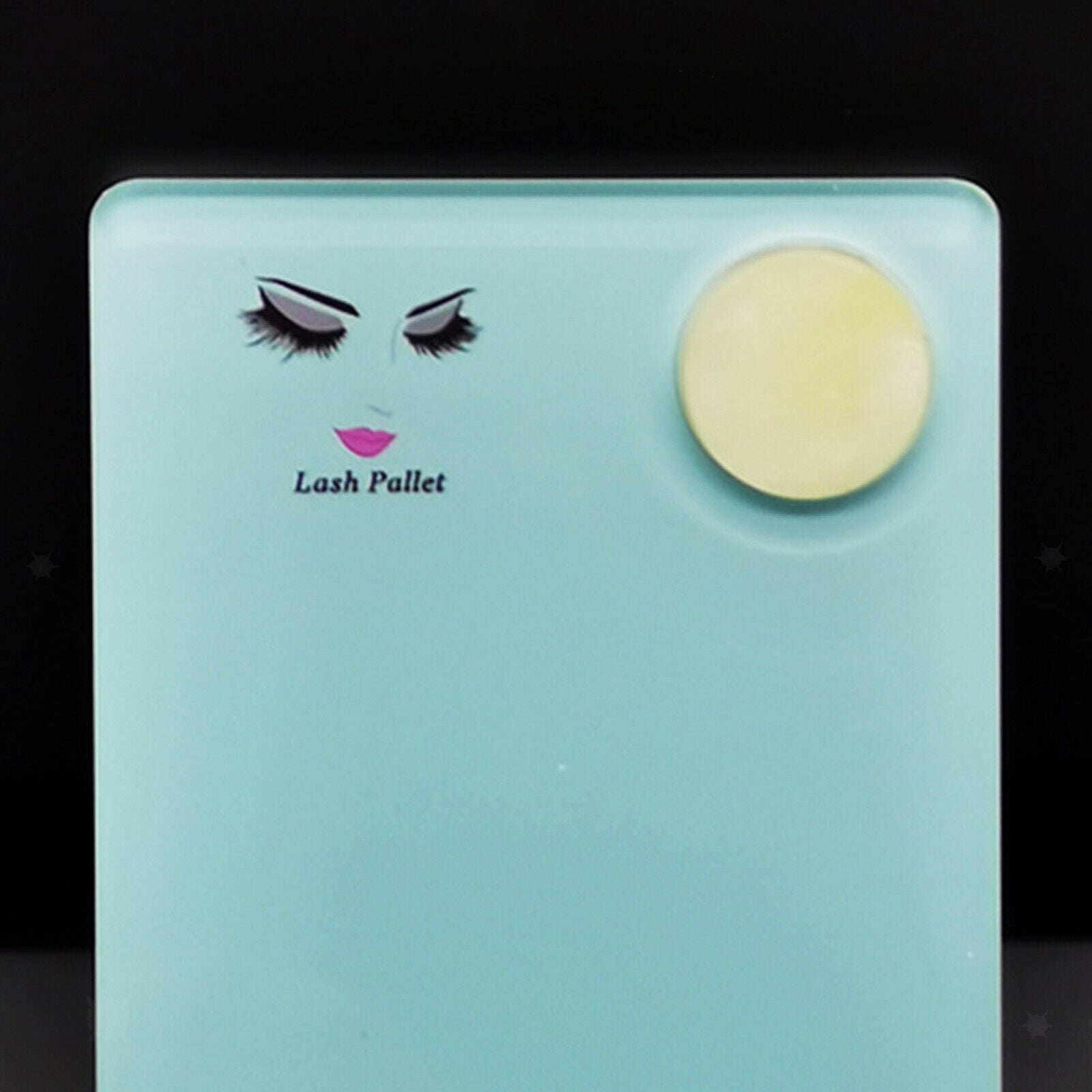 Eyelash Extension Pallet Acrylic Stand Tray Display Tool Professional Cyan