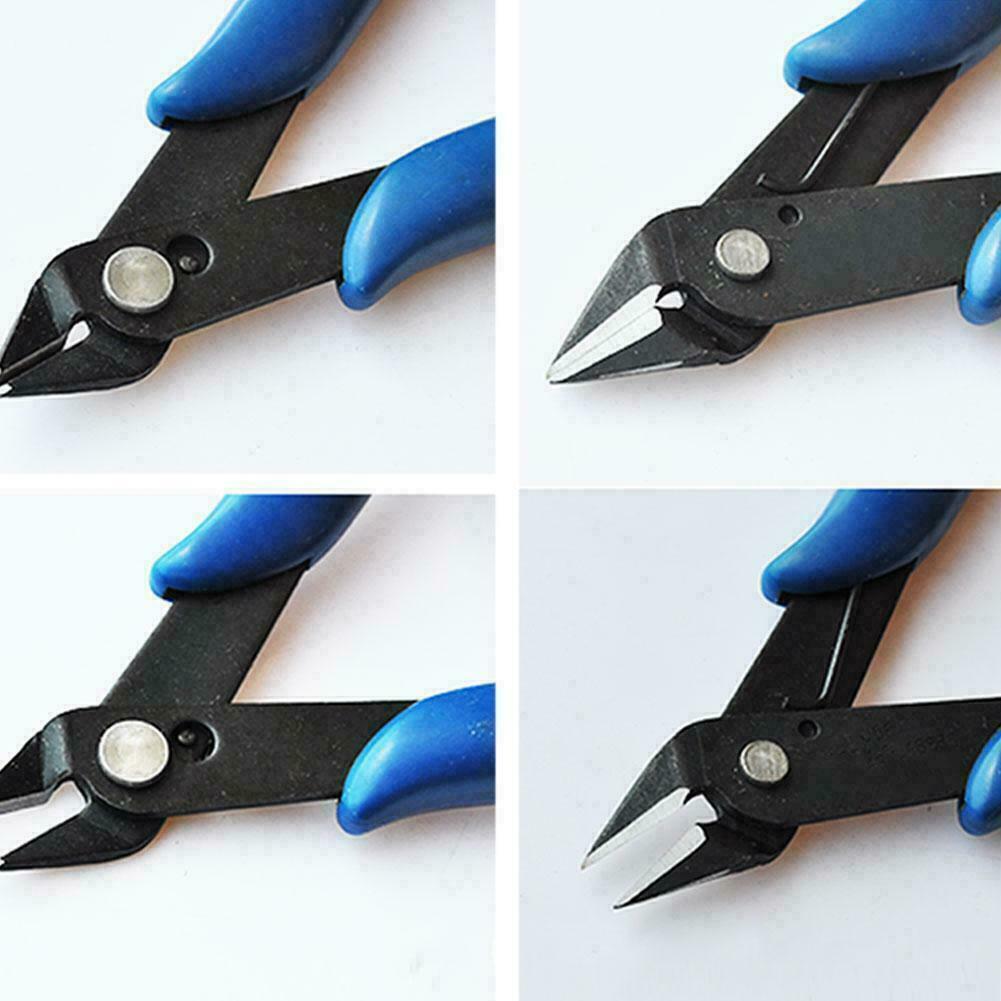Electronic Shear Wire Cables Cutting Side Snips Flush Tools Pliers Cutter U9I3