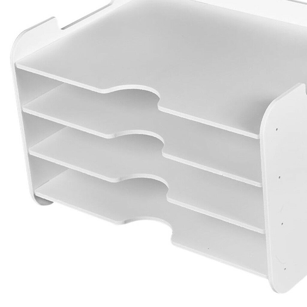 DIY Self-Assembly Files Filling Case Holder Good for Supplies PVC Made Set