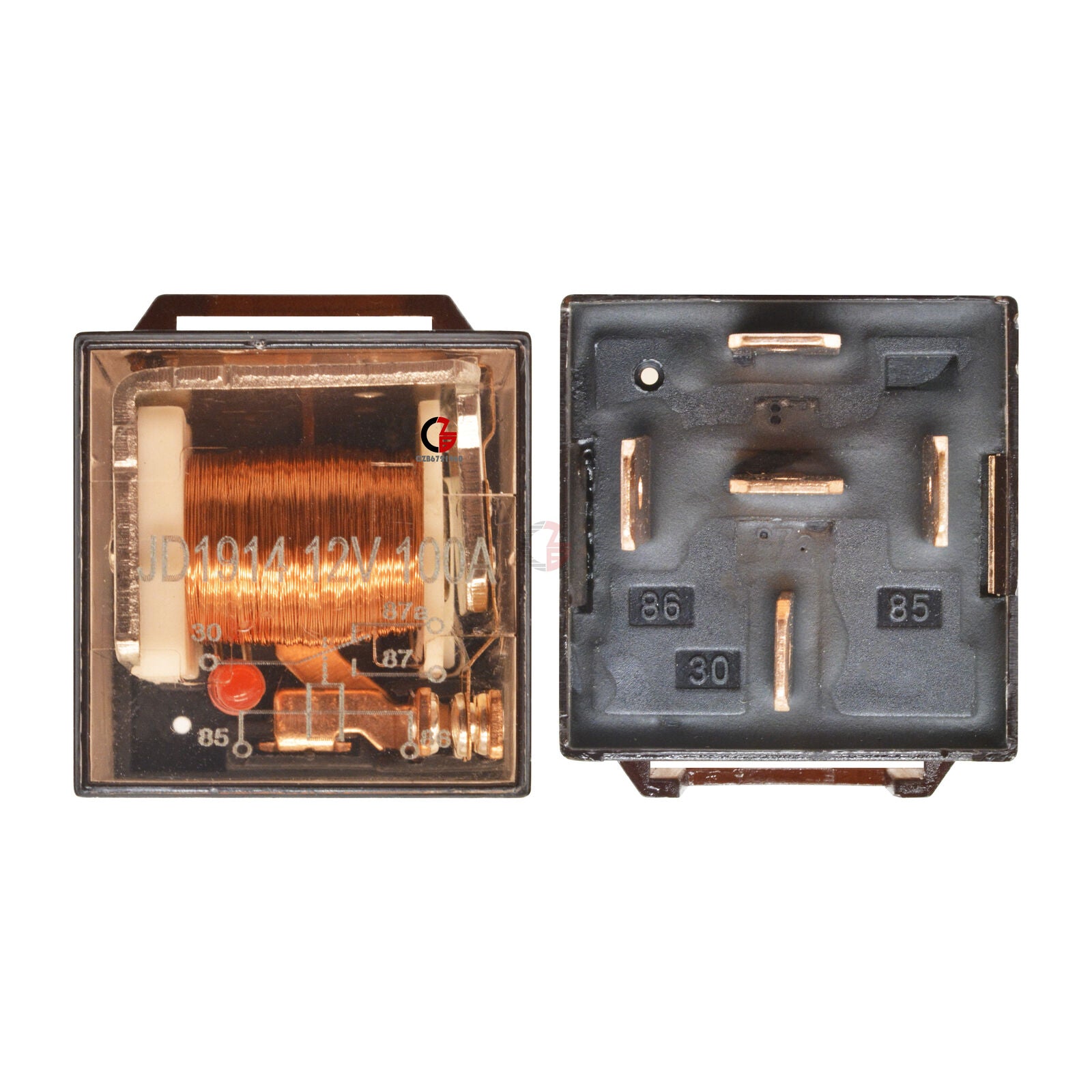 Waterproof 12V 100A 5 Pin Automotive Relay SPDT Car Control Device Car Relays