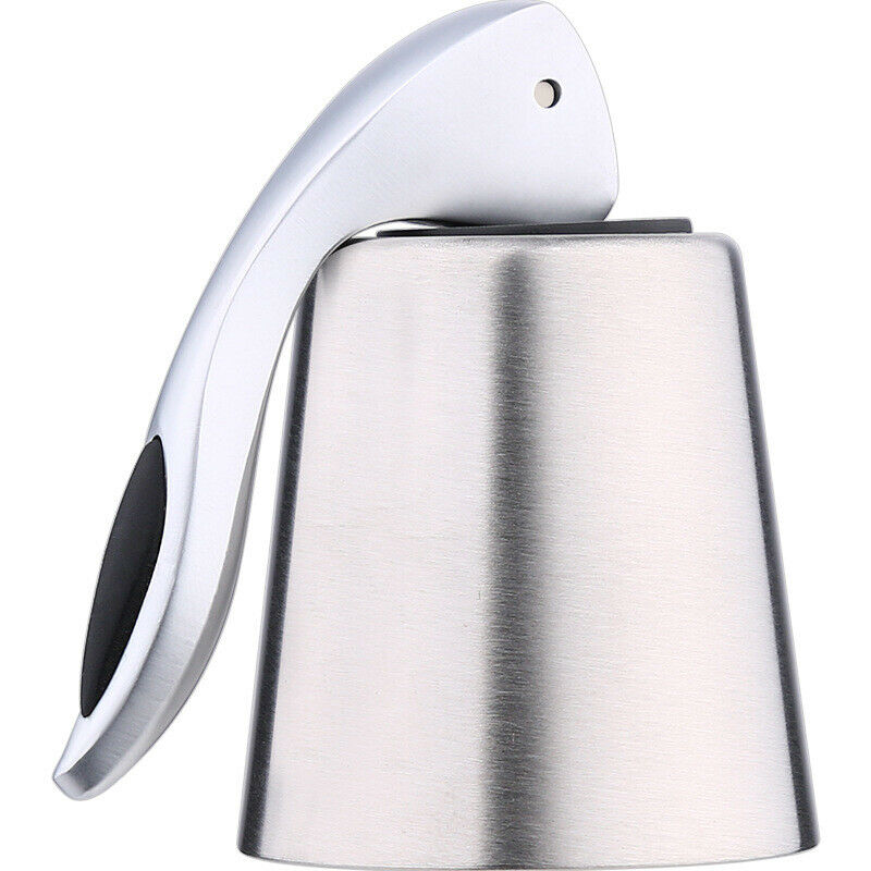 Stainless Steel Champagne Vacuum Stopper Saver Sealed Cap Bottle Club Bar Wine
