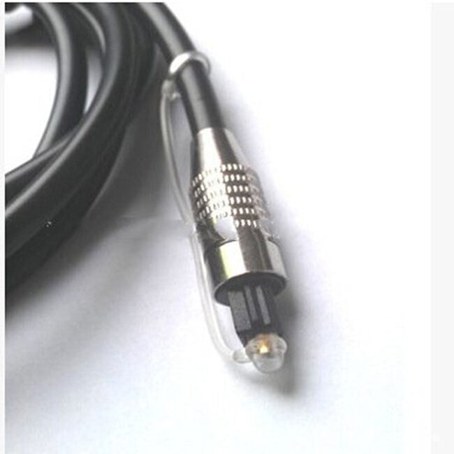 3FT OD 6.0mm Digital Fiber Optic Audio Cable Optical SPDIF TosLink For DVD CD MD