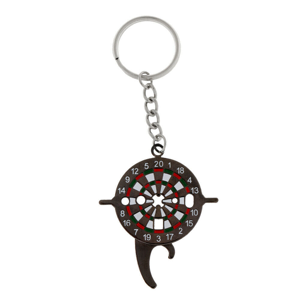 Key ring with ring, pocket tool