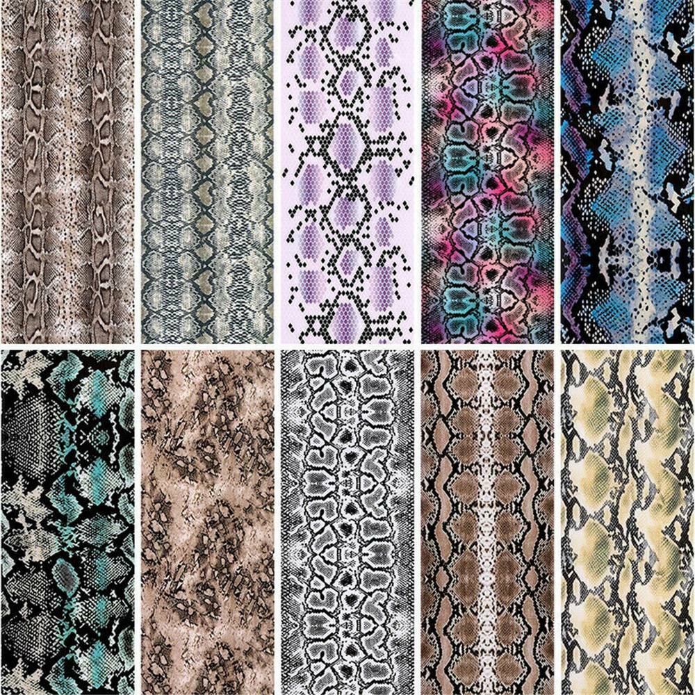 Colorful Serpentine Decals Decoration Nail Foils DIY Nail Art Transfer Stickers