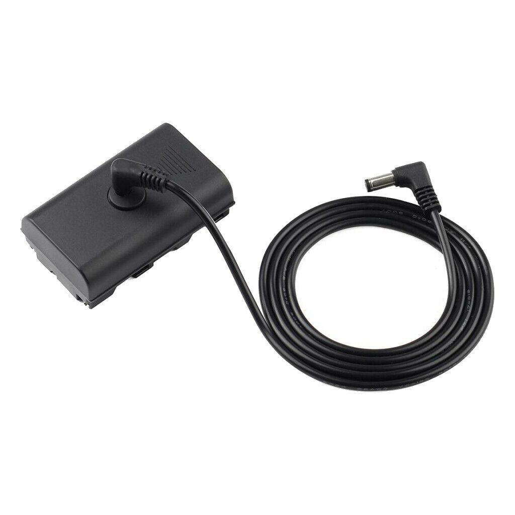 DC Dummy Battery Coupler for NP-F770 F750 LED Light Camera Monitor Battery