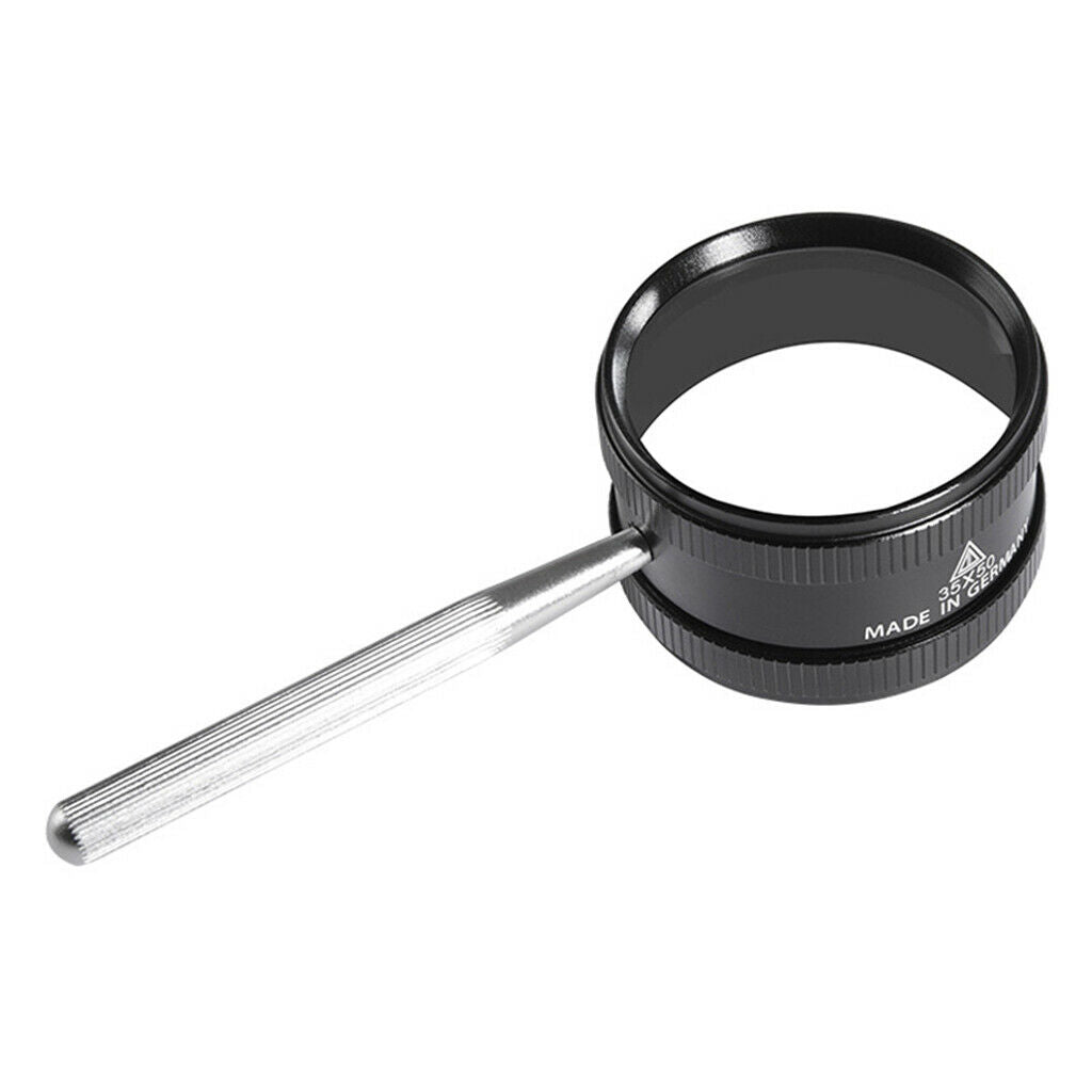 35X Handheld Reading Magnifier Glass for Seniors Reading, Jewelry, Explorin