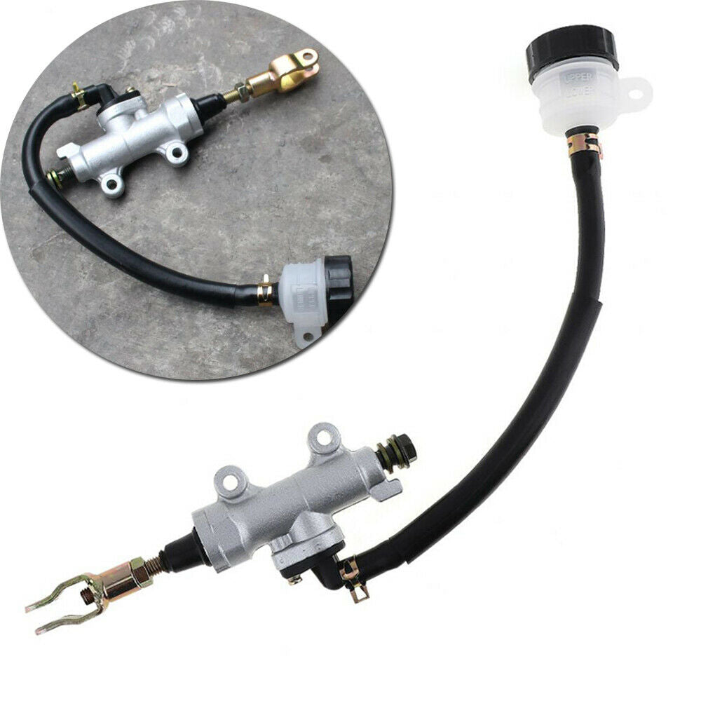 Rear Brake Master Cylinder With Fluid Reservoir for 125-150cc Dirt Quad ATV Bike
