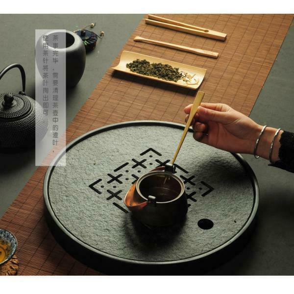 4 Pieces Chinese Matcha Bamboo Tea Spoon Gongfu Tea Ceremony Tools Kitchen