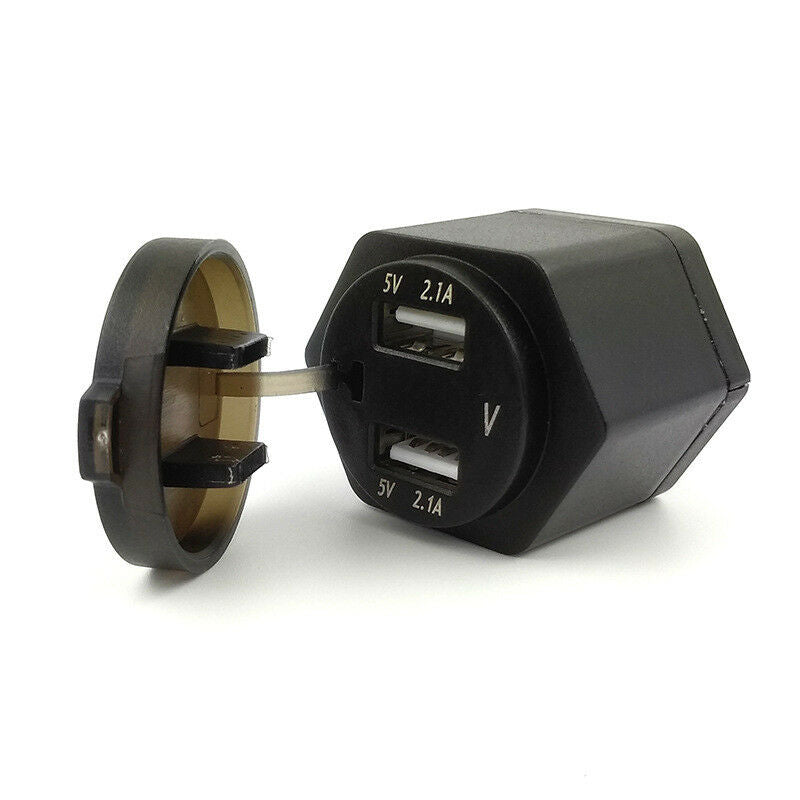 Motorcycle Socket Dual USB Adapter For BMW F800GS F650GS F700GS R1200GS R1200RT