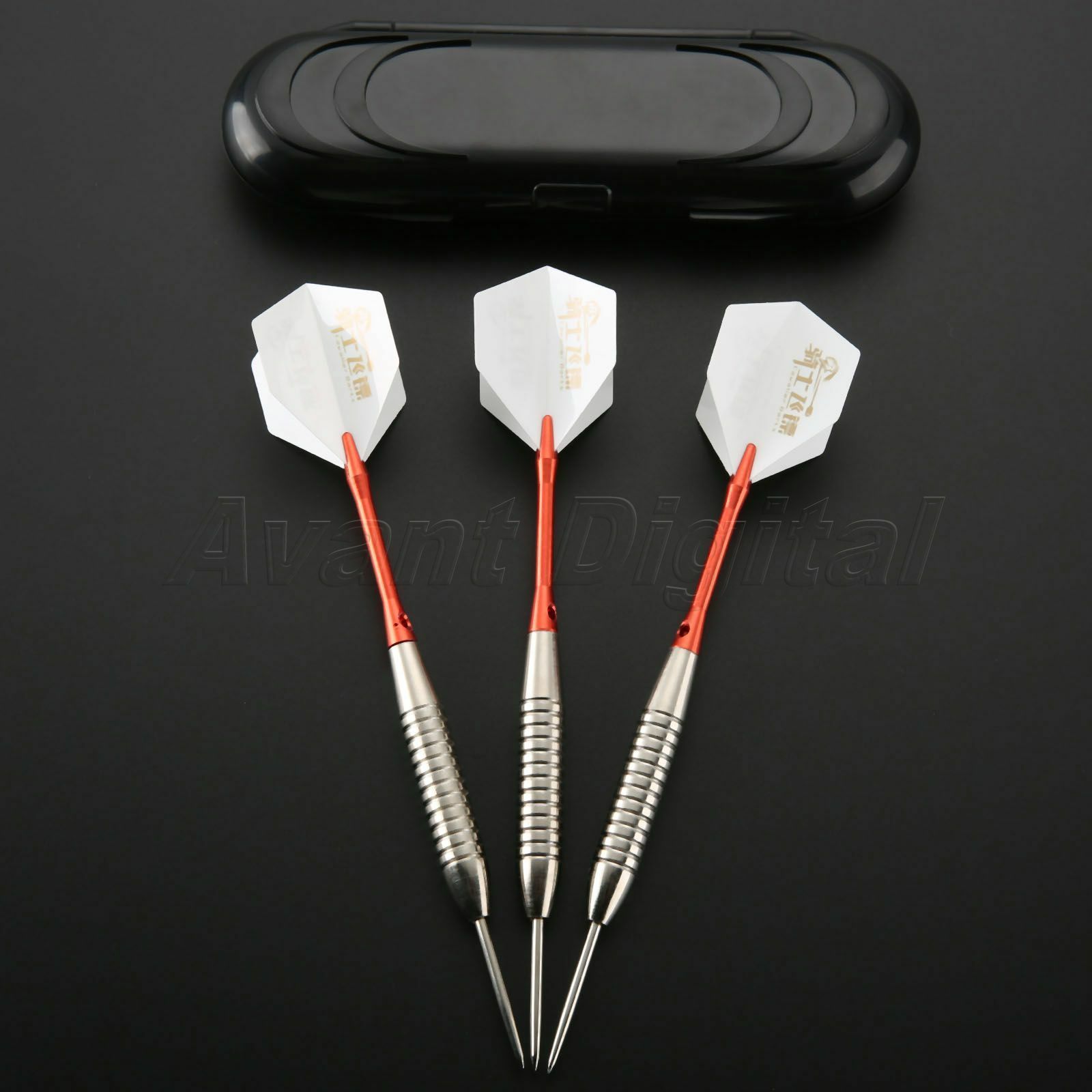 Professional 24g Steel Tip Dart Iron Darts With Aluminum Shaft Needle Darts 3pcs