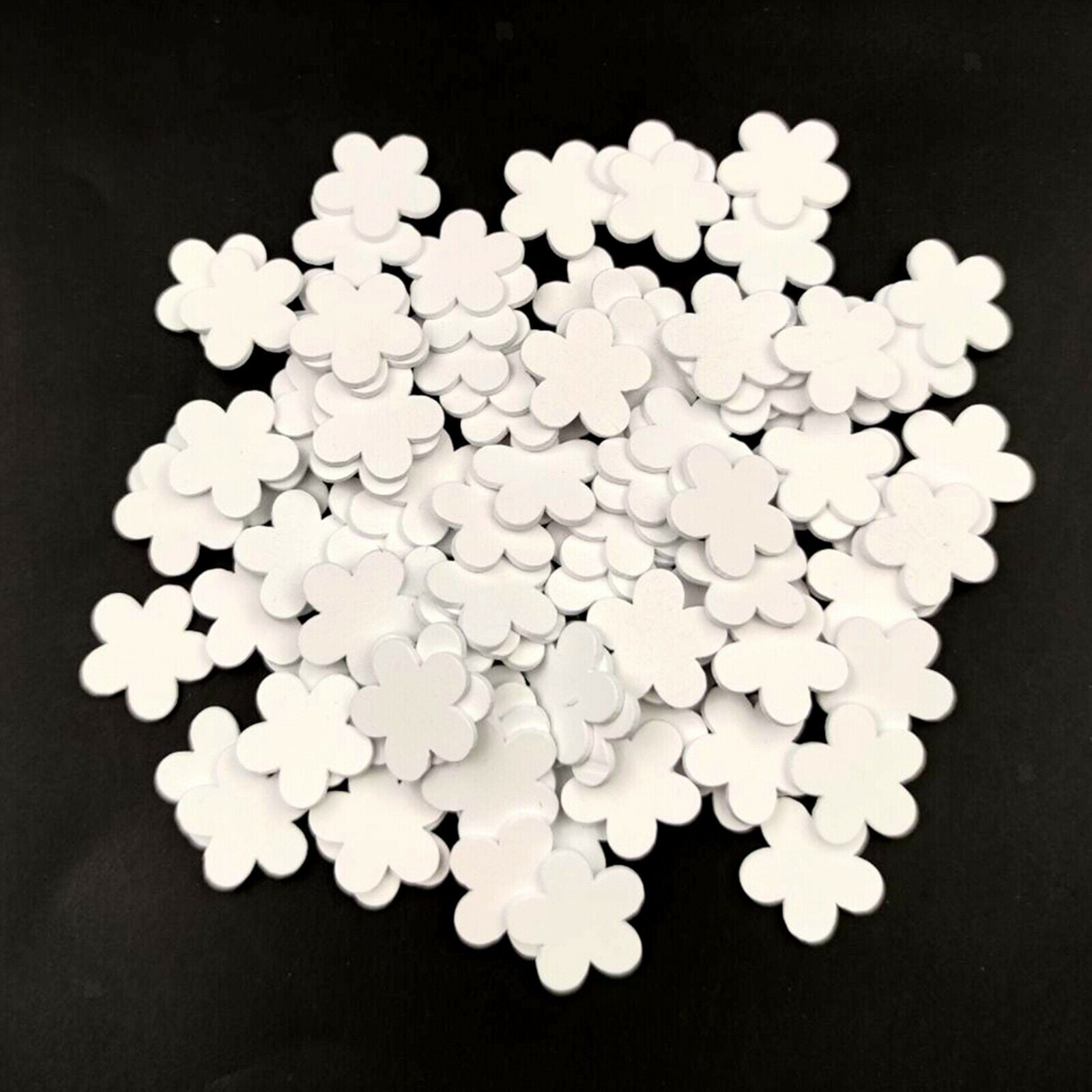 200pcs/set Wooden Flower Patch Hanmade Painting Scrapbooking Decoration