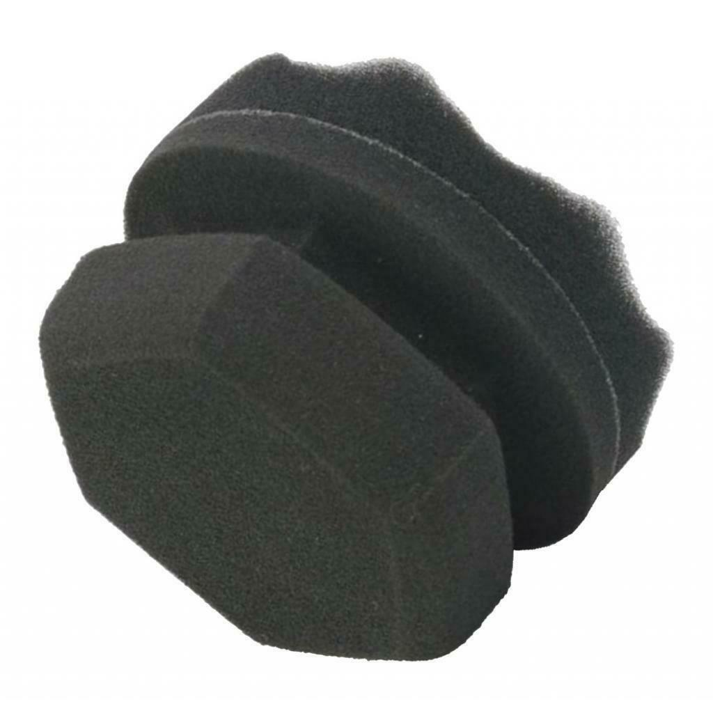 4x Hex-Grip Tire Dressing Applicator Detailing Tool For Tire Shine Dressing 8cm