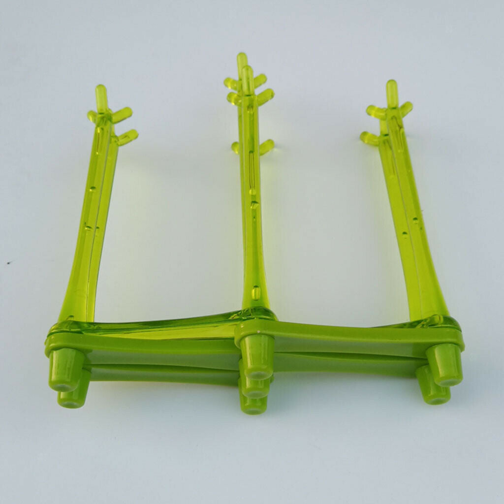 Foldable Bottle Drying Rack Drinking Glass Bottle Drainer Stand Dryer Tree