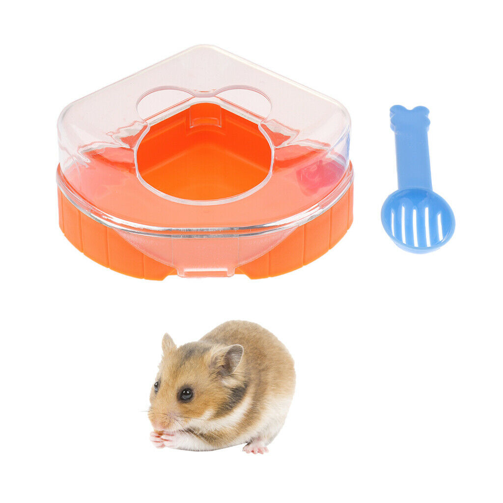 Small Hamster Bathroom Bath Sand Room Sauna Toilet Bathtub Single Opening