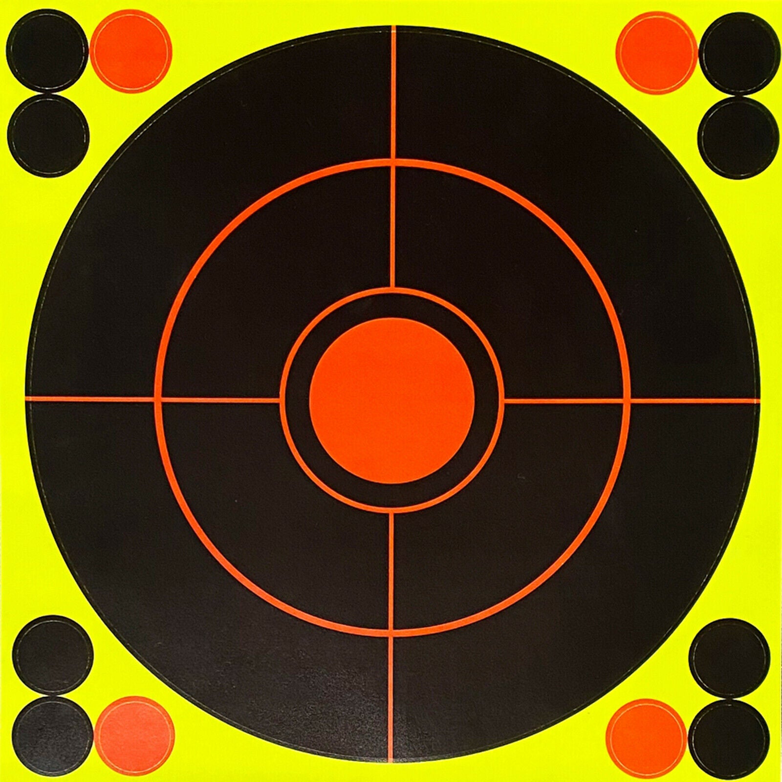 10x Durable Shooting Paper Target Splatter Targets Aim Object Hunt Supplies