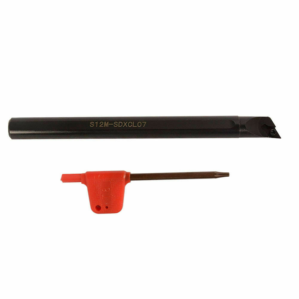 95° S12M-SDXCL07(12×150mm)Internal Lathe Boring Bar Turning Tool For DCMT0702
