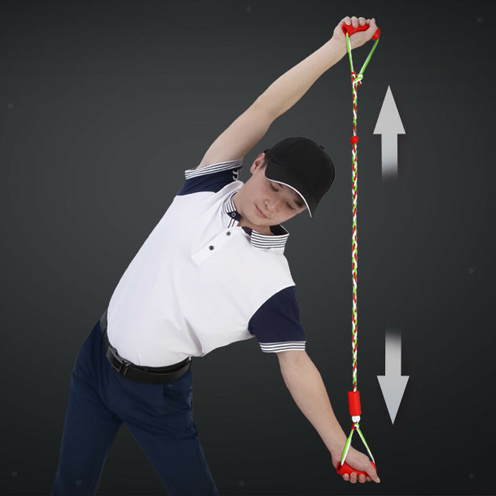 Resistance Bands Golf Yoga Warm Up Activation Training Aid Home Gym Exercise