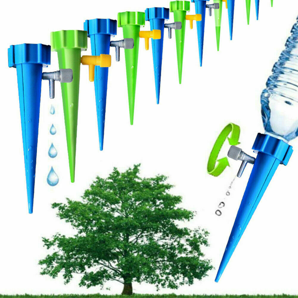 12pcs Automatic Irrigation Device Drip Water Spikes Watering Spike Self Indoor