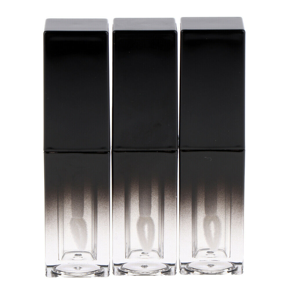 Square Shape Refillable Lipstick Glazing Color Tube Cosmetic Empty Bottle
