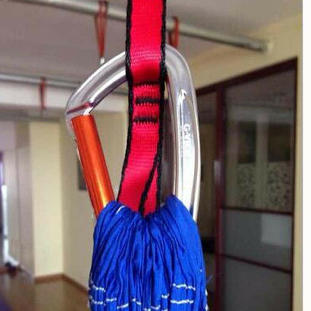 2 Pieces Safety Daisy Chains, Strong Climbing Strap, Adjustable Nylon Strap Rope