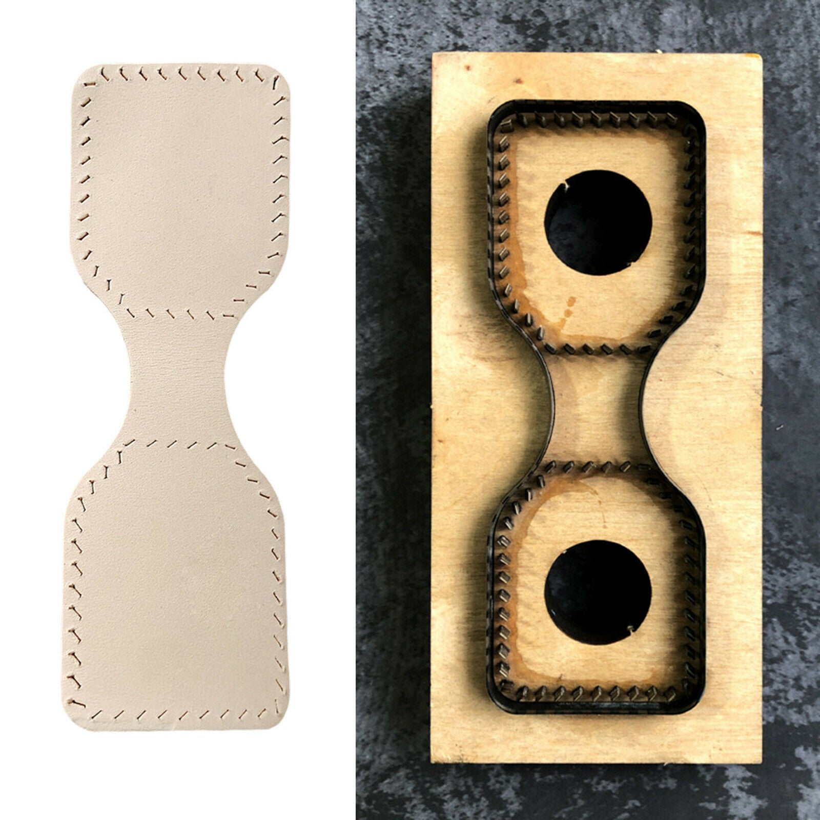 Steel Blade Rule Wooden Die Bag Strap Embossing Cutting Mold Handmade Cutter