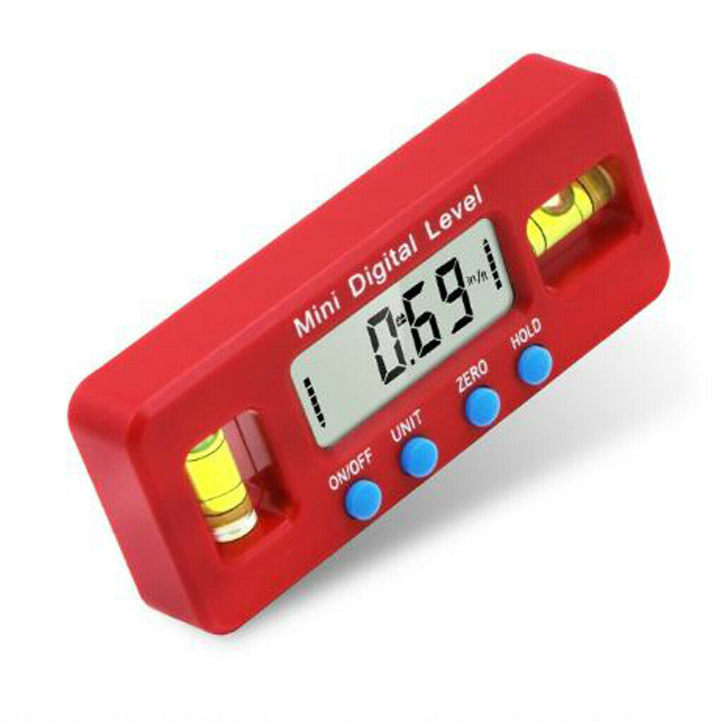 Spirit Level Pocket Mini Precision Scale Magnet Clip