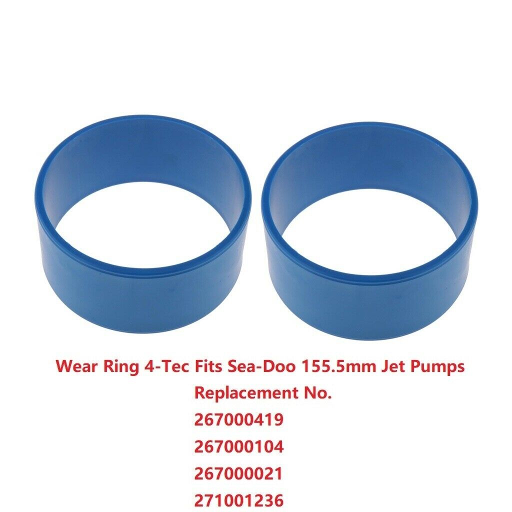 2pcs Personal Watercraft Wear Ring Replace 155.5mm for Sea Doo GTX SE SC 130