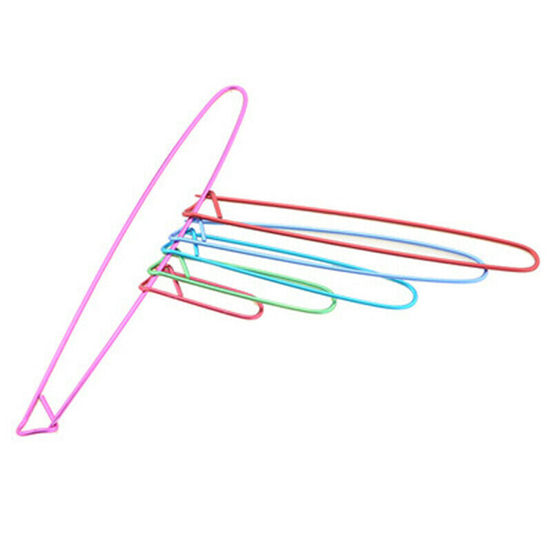6PCS/Set Aluminum Knitting Needles Stitch Holders Safety Pins Crochet Wea.l8