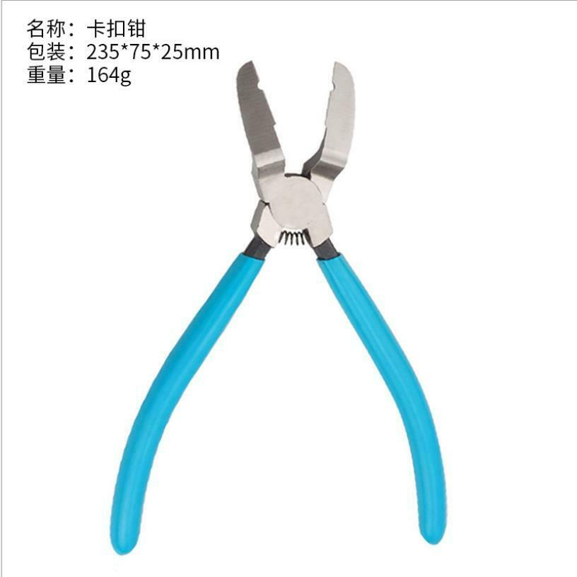 Portable Insulated Handle Car Buckle Pliers Repair Removal screwdrivers Tool