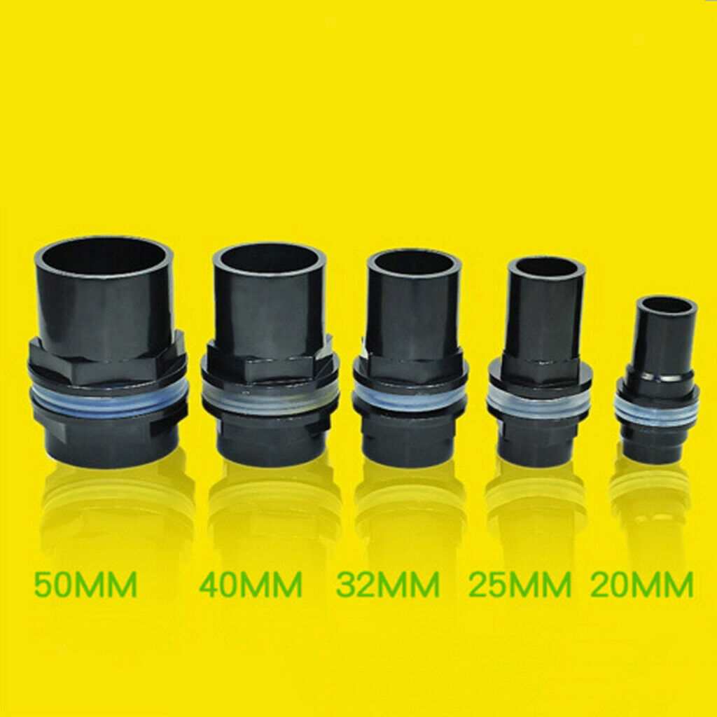 Aquarium Fish Tank Pump Control Valves Joint Connector Adaptor 32,40mm Dia