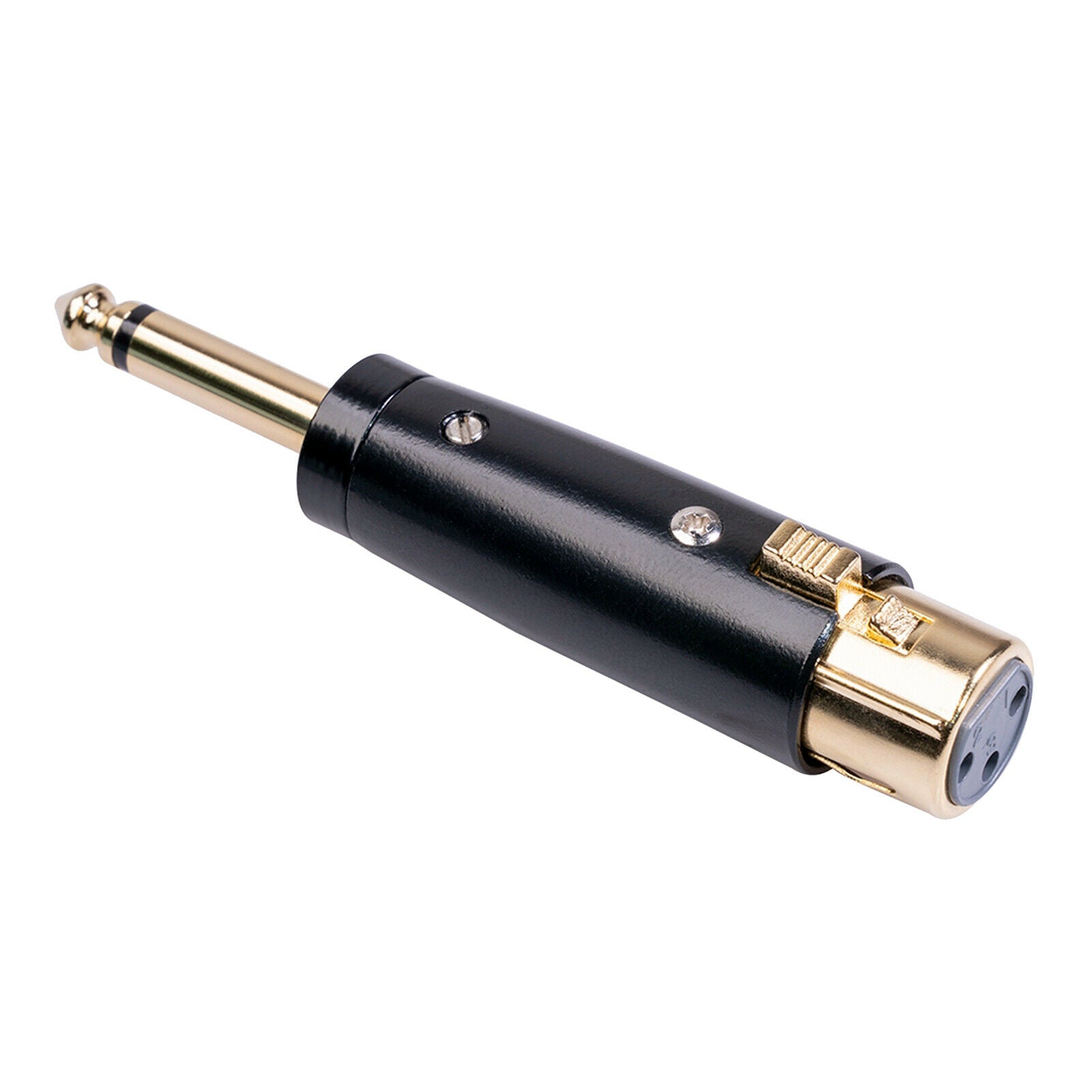 to 1/4 6.35mm Male Plug Mono Mic Connector Gender Changer Connector