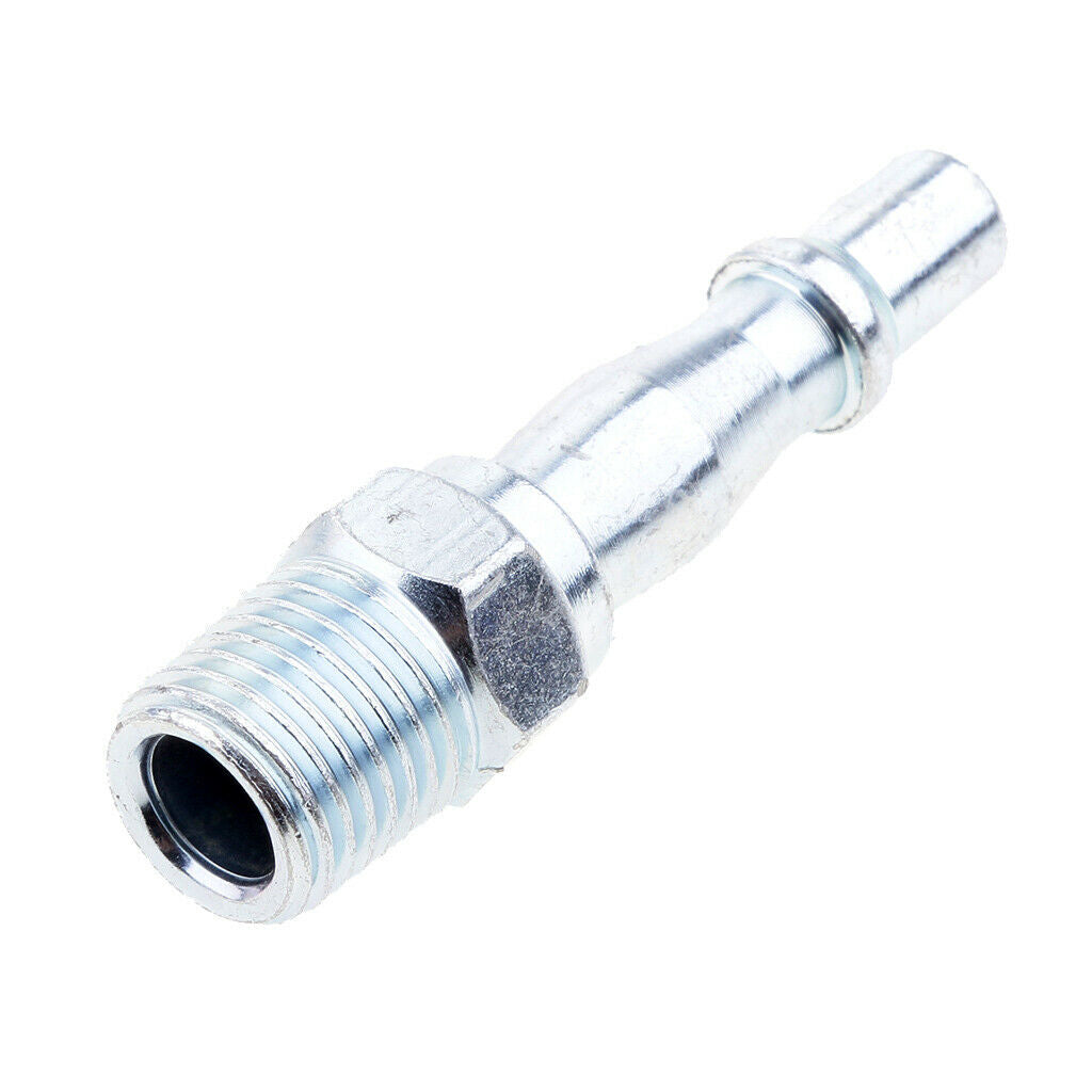 12 Pieces Air Line Hose Compressor Fitting Connector Quick Release 1/4'' BSP