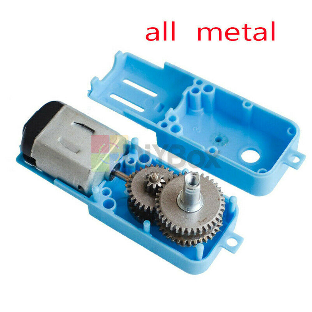 10x Anti Interferenz 1:90 110PRM Geared Motor TT Roboter Smart Auto Chassis DIY