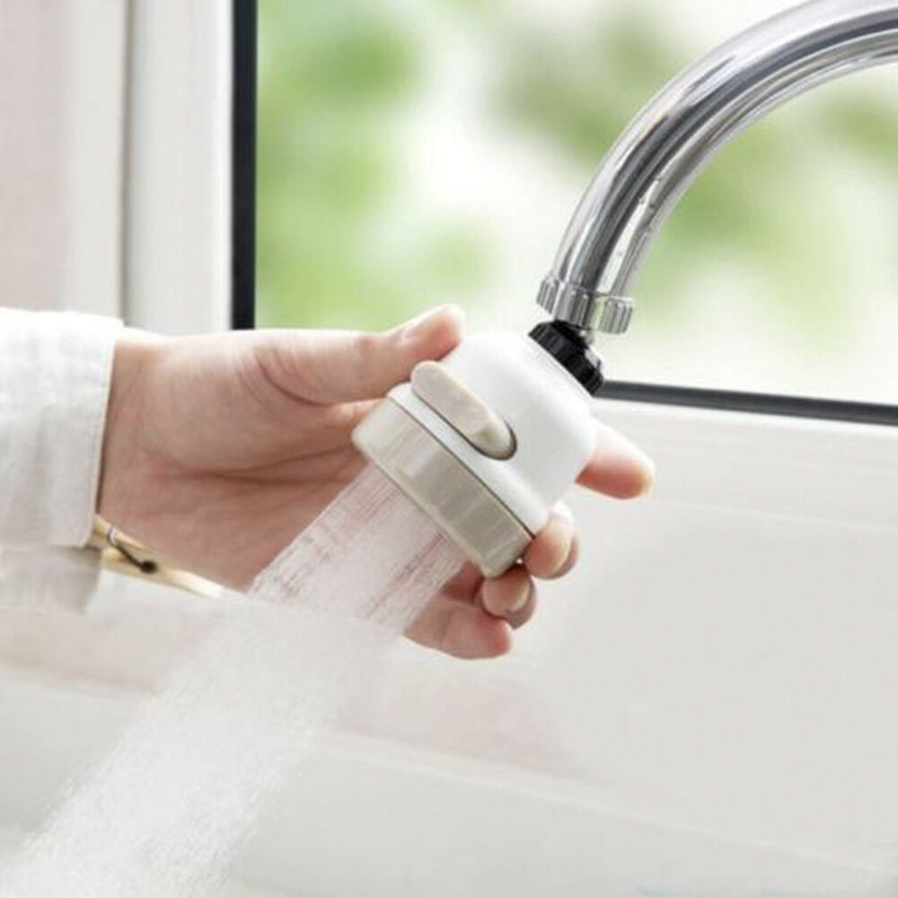 Moveable Kitchen Increase Pressure Water saver Tap Head HIGH QUALITY White