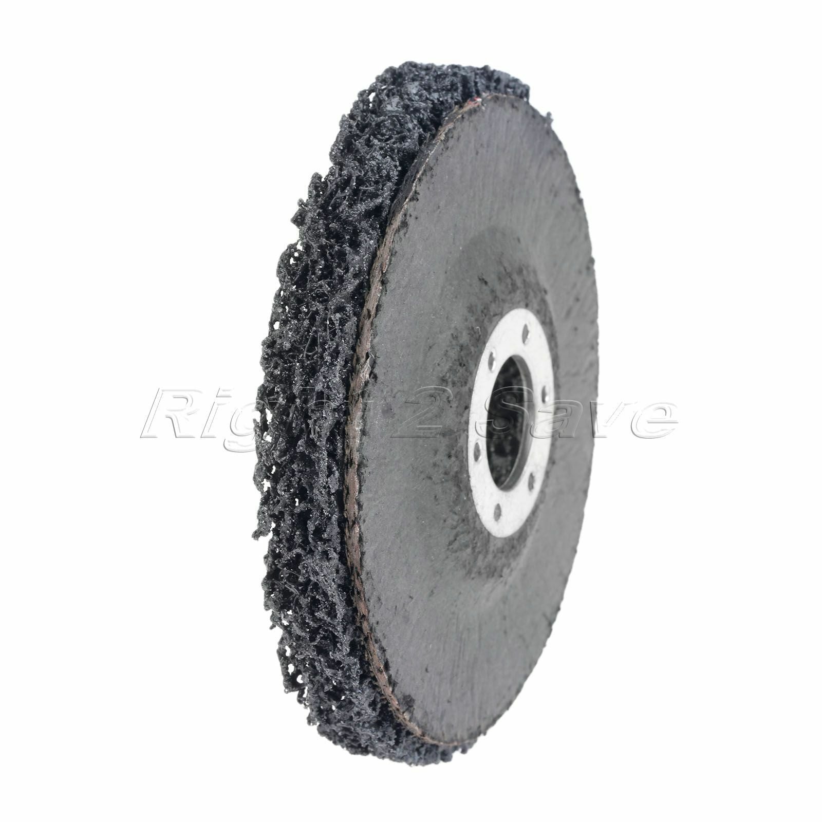 5X 115mm Abrasive Polishing Wheel Black Diamond Grinding Disc Removal Wood Metal