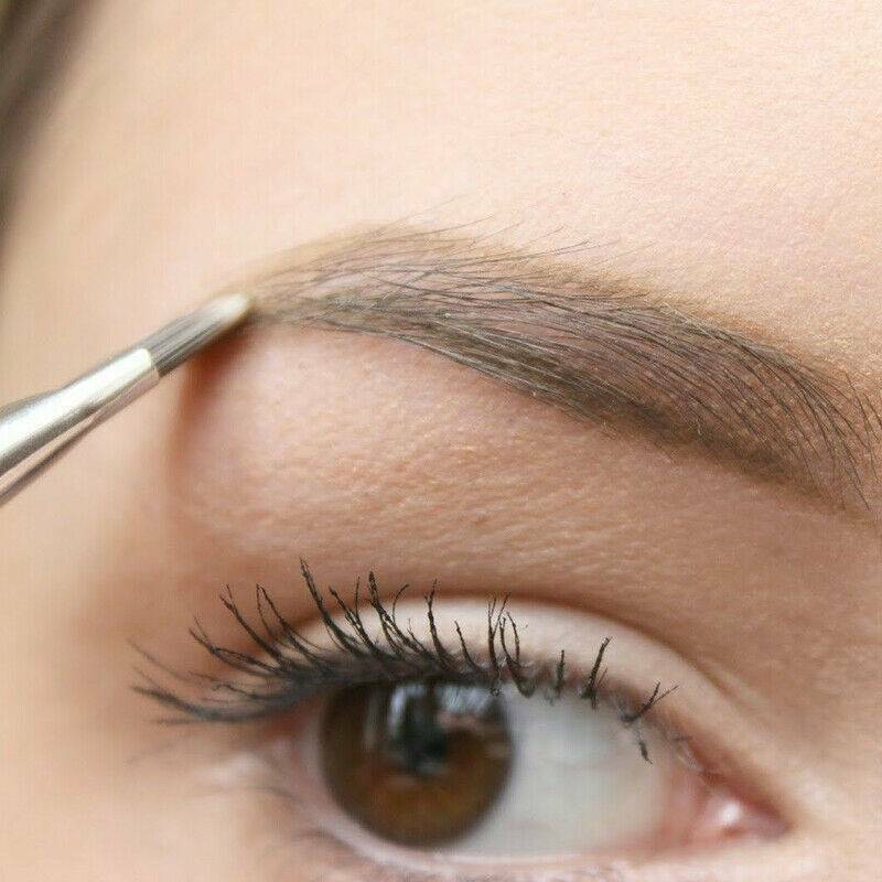 2 in 1 Double Ended Eyebrow Brow Shaping Brush Eyelash Eyeliner Makeup Wand Comb