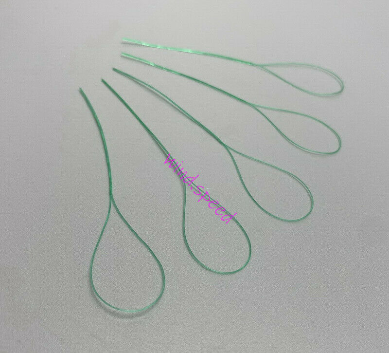 Dental Brackets Implants Crown Cleaner 2 roll Sponge Floss +50pcs Wire Threaders