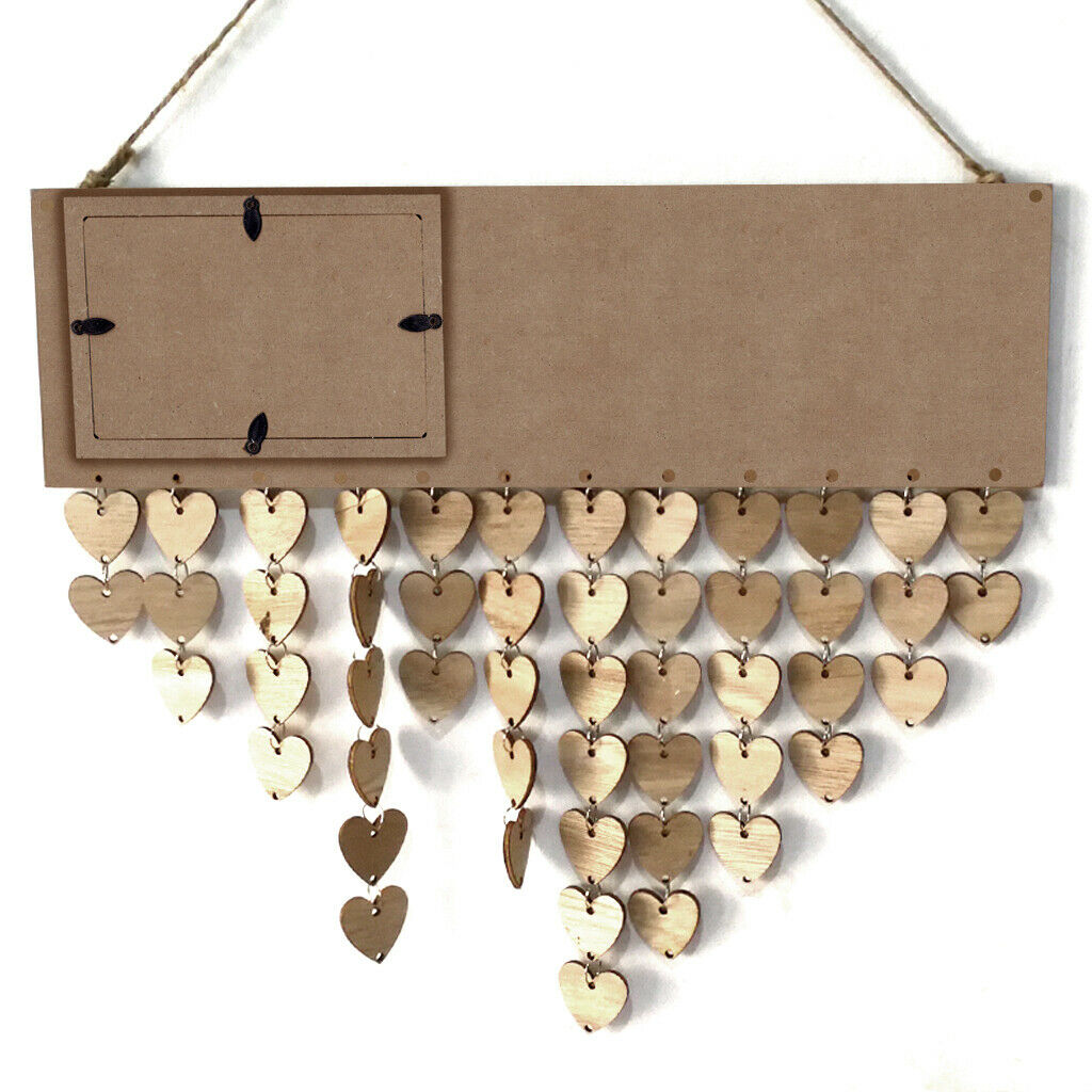 Wooden Family Friends *[Birthday Reminder!] Tracker! Wall Plaque Sign F