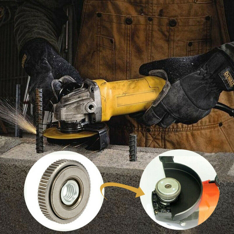 Portable M14 for Locking Plate Chuck Angle Grinder Quick Clamping Nut Cl aLSJCA